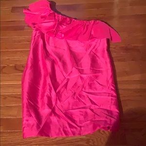 One Flounce arm dress